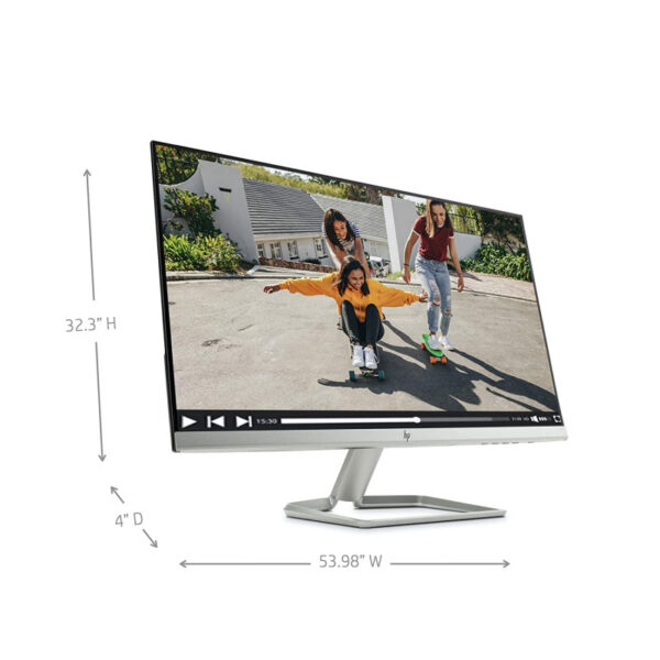 HP 24F 24inch 3AL28AA Monitor Home Office and Entertainment Silver   Sales in Kolkata - Image 3